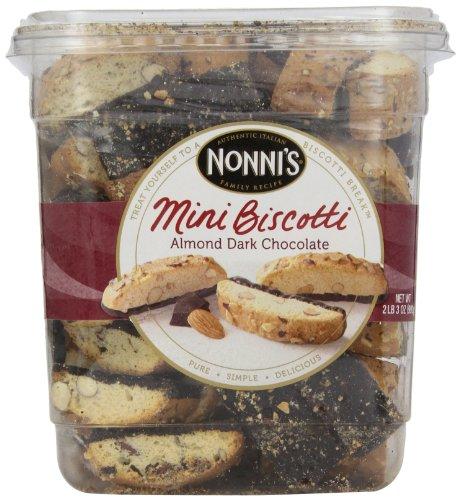 Algopix Similar Product 15 - Nonnis Mini Biscottis Almond Dark