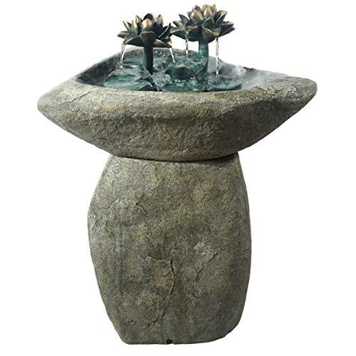 Algopix Similar Product 10 - Benzara BM148518 Lotus Rock LED
