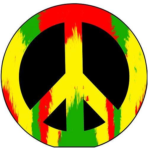 Algopix Similar Product 15 - 4 ft 10 in Reggae Rasta Peace Sign
