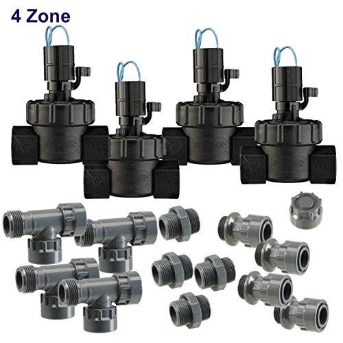 Algopix Similar Product 12 - Drip Depot 4 Zone 24 VAC 1" Manifold Kit