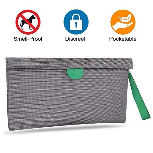 Algopix Similar Product 17 - MEIZHI Smell Proof Bag Grey Plant