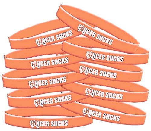 Algopix Similar Product 1 - Fight Like a Girl Cancer Sucks Silicone