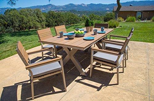 Algopix Similar Product 13 - Lightweight Contemporary Patio Dinig Set