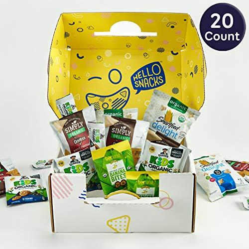 Algopix Similar Product 13 - Hello Snacks Organic Treat Box  fun