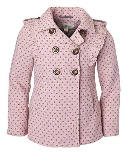Algopix Similar Product 6 - Cremson Girls Wool Blend Hooded Ruffle