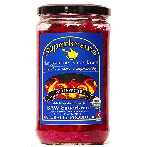 Algopix Similar Product 3 - Red Hot Chili gourmet sauerkraut