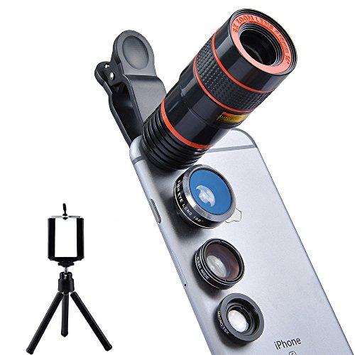 Algopix Similar Product 12 - Apexel 5 in 1 HD Camera Lens Kit