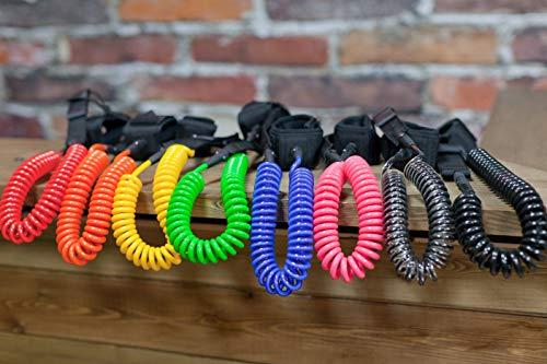 Algopix Similar Product 14 - iRide Coiled SUP Leash 10ft for