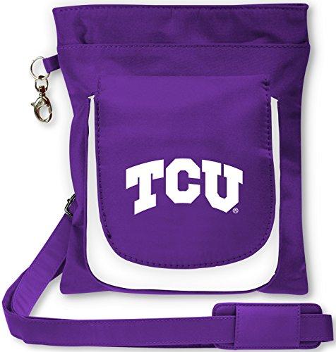 Algopix Similar Product 13 - NCAA TCU Horned Frogs Crossbody