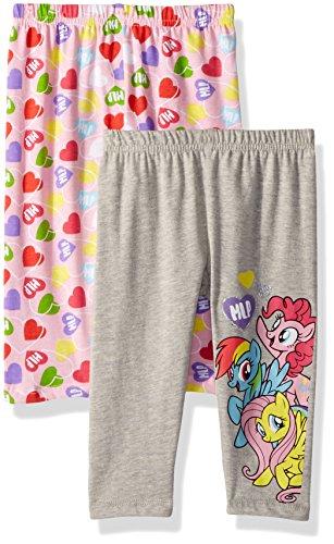 Algopix Similar Product 14 - My Little Pony Girls 2 Pack Leggings