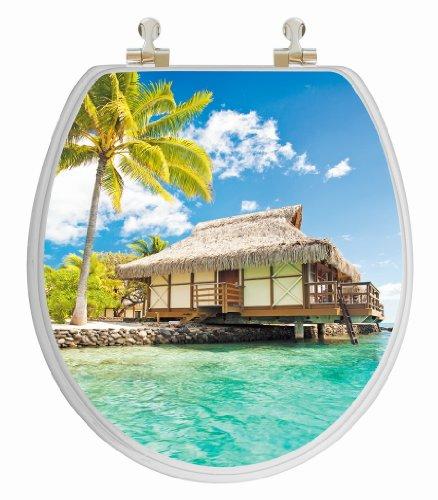 Algopix Similar Product 17 - Topseat 3D Series Island Round Toilet