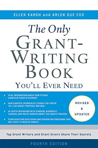 Algopix Similar Product 6 - The Only GrantWriting Book Youll Ever