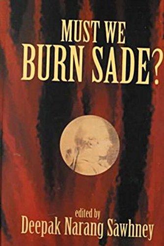 Algopix Similar Product 5 - Must We Burn Sade?