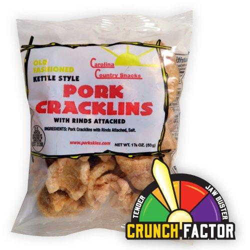 Algopix Similar Product 1 - Orginal Cracklin Plain 12 bags (1.875oz)