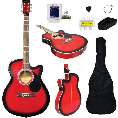 Algopix Similar Product 20 - 41 Acoustic Electric Cutaway Guitar