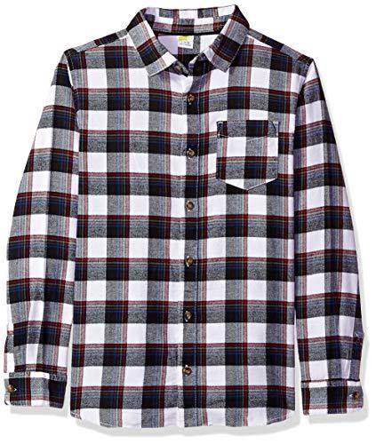 Algopix Similar Product 3 - Crazy 8 Boys Long Sleeve Pocket Button