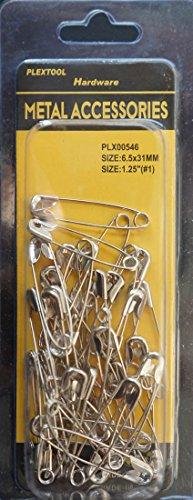 Algopix Similar Product 2 - Plextool Safety Pins 1 125 40pcs 