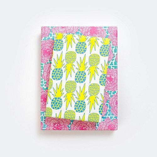 Algopix Similar Product 10 - WRAPPILY Gift Wrap Pineapple Blush