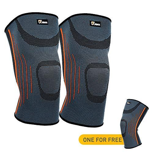 Algopix Similar Product 15 - JBM 3 Pieces Knee Braces Support