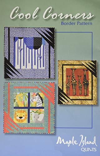 Algopix Similar Product 7 - Maple Island Quilts MIQ241 Cool Corners