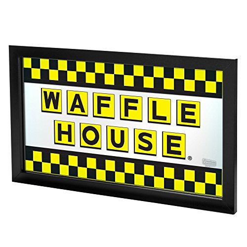Algopix Similar Product 7 - Waffle House Checkered Framed Logo