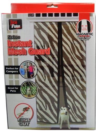 Algopix Similar Product 5 - Doorway Instant Mesh Guard with Zebra