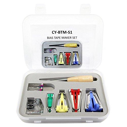 Algopix Similar Product 18 - REAMTOP Set Bias Tape Maker Kit with