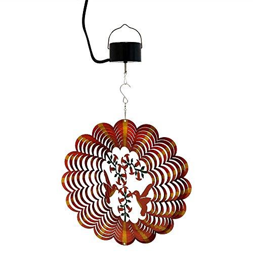 Algopix Similar Product 1 - Sunnydaze Reflective 3D Whirligig