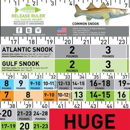 Algopix Similar Product 13 - Common Snook Release Ruler