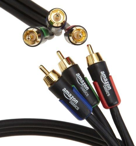 Algopix Similar Product 7 - AmazonBasics RCA Component Video Cable