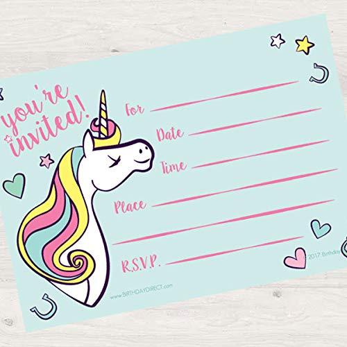 Algopix Similar Product 10 - Birthday Direct Unicorn 8ct Fillin