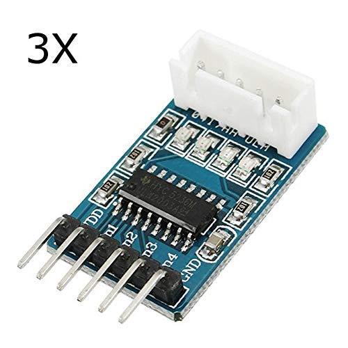 Algopix Similar Product 16 - Nrthtri smt 3Pcs ULN2003 Stepper Motor