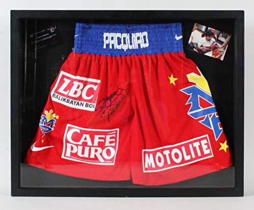Algopix Similar Product 4 - Manny Pacquiao Signed Boxing Trunks 