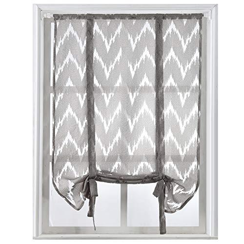 Algopix Similar Product 4 - NAPEARL Tie Up Balloon Curtain Kitchen