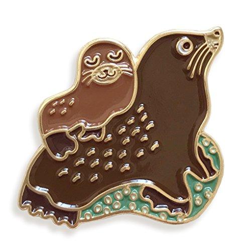 Algopix Similar Product 2 - Night Owl Paper Goods Sea Lions Enamel