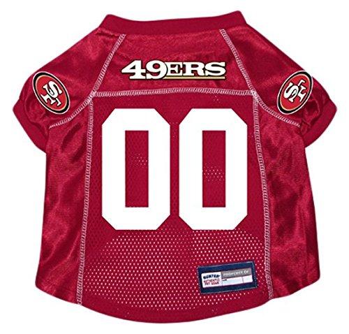 Algopix Similar Product 11 - HUNTER NFL Unisex NFL Pet Jersey with