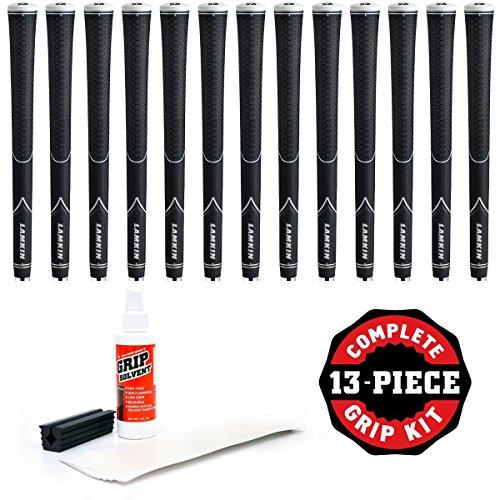 Algopix Similar Product 19 - Lamkin Z5 Black Standard Golf Grip Kit