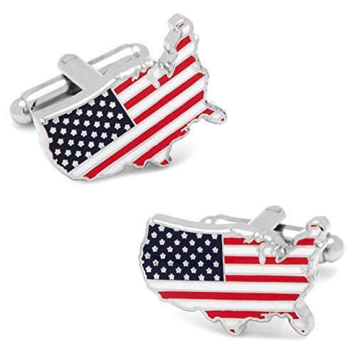 Algopix Similar Product 2 - Cufflinks, Inc. USA Stars and Stripes