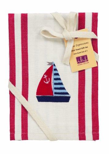 Algopix Similar Product 13 - New IHF Dish Towel Gift Set  Anchor