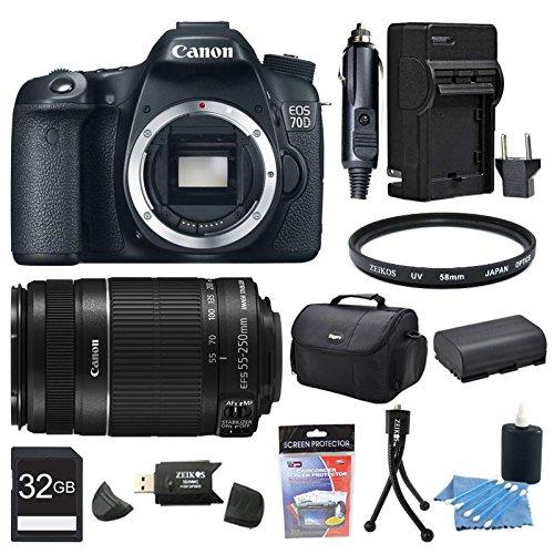Algopix Similar Product 18 - Canon EOS 70D 8469B002 202 MP Digital