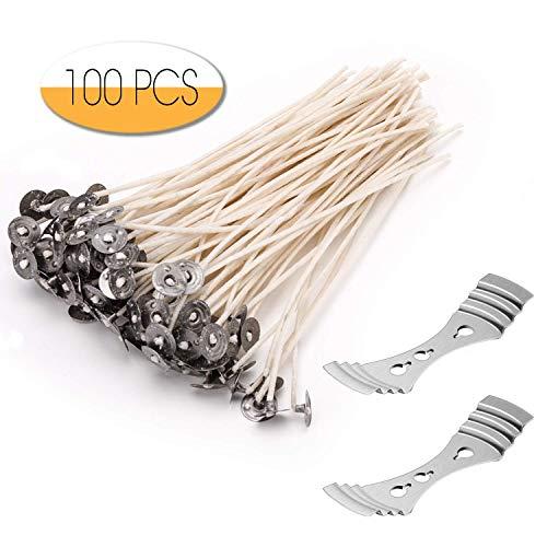 Algopix Similar Product 4 - LUTER Natural Cotton Core Candle Wicks