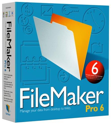 Algopix Similar Product 20 - FileMaker Pro 6.0 Upgrade