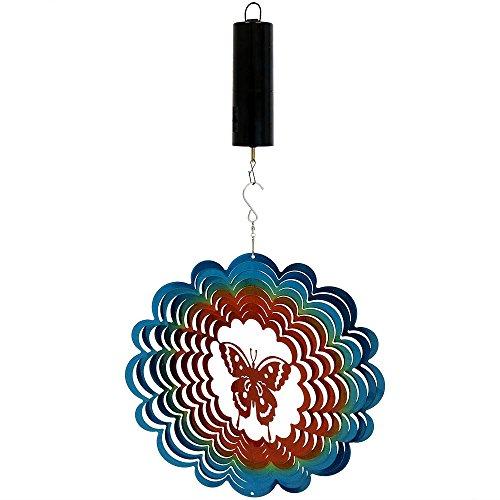 Algopix Similar Product 8 - Sunnydaze Reflective 3D Whirligig
