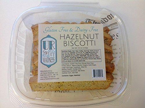 Algopix Similar Product 2 - UR SWEET MADNESS Hazelnut Biscotti, 5 OZ