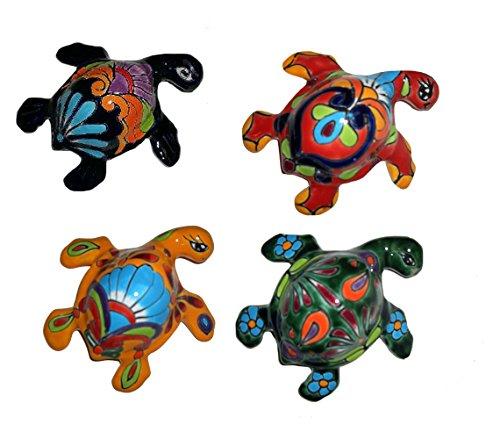 Algopix Similar Product 10 - Talavera Turtle Hanger Set 5