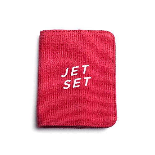 Algopix Similar Product 11 - Izola Canvas Travel Passport Wallet