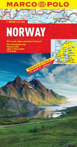 Algopix Similar Product 11 - Norway Marco Polo Map (Marco Polo Maps)