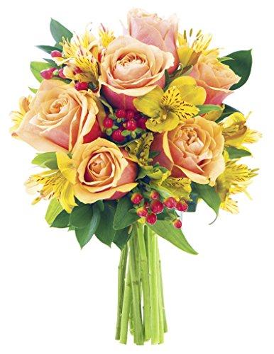 Algopix Similar Product 6 - KaBloom AllSpice Bouquet of Red Roses