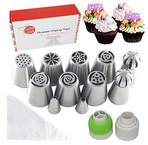 Algopix Similar Product 11 - Russian Piping Tips Set  28 Pieces