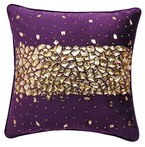 Algopix Similar Product 14 - NBE Velvet Crystal Encrusted Studded